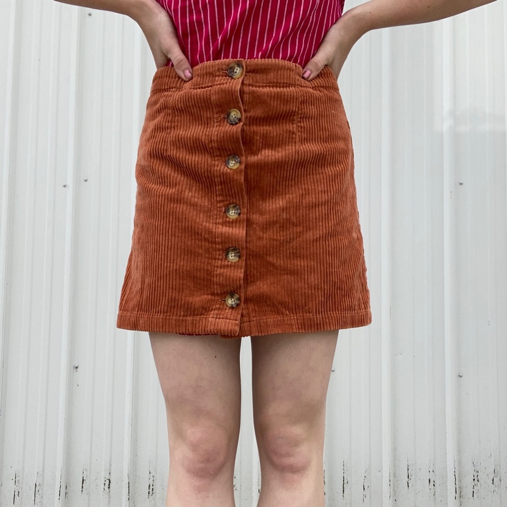 Forever 21 Faux Suede Skirt